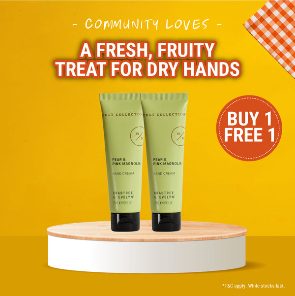 [Buy 1 Free 1] Pear & Pink Magnolia Hand Cream - 25ml