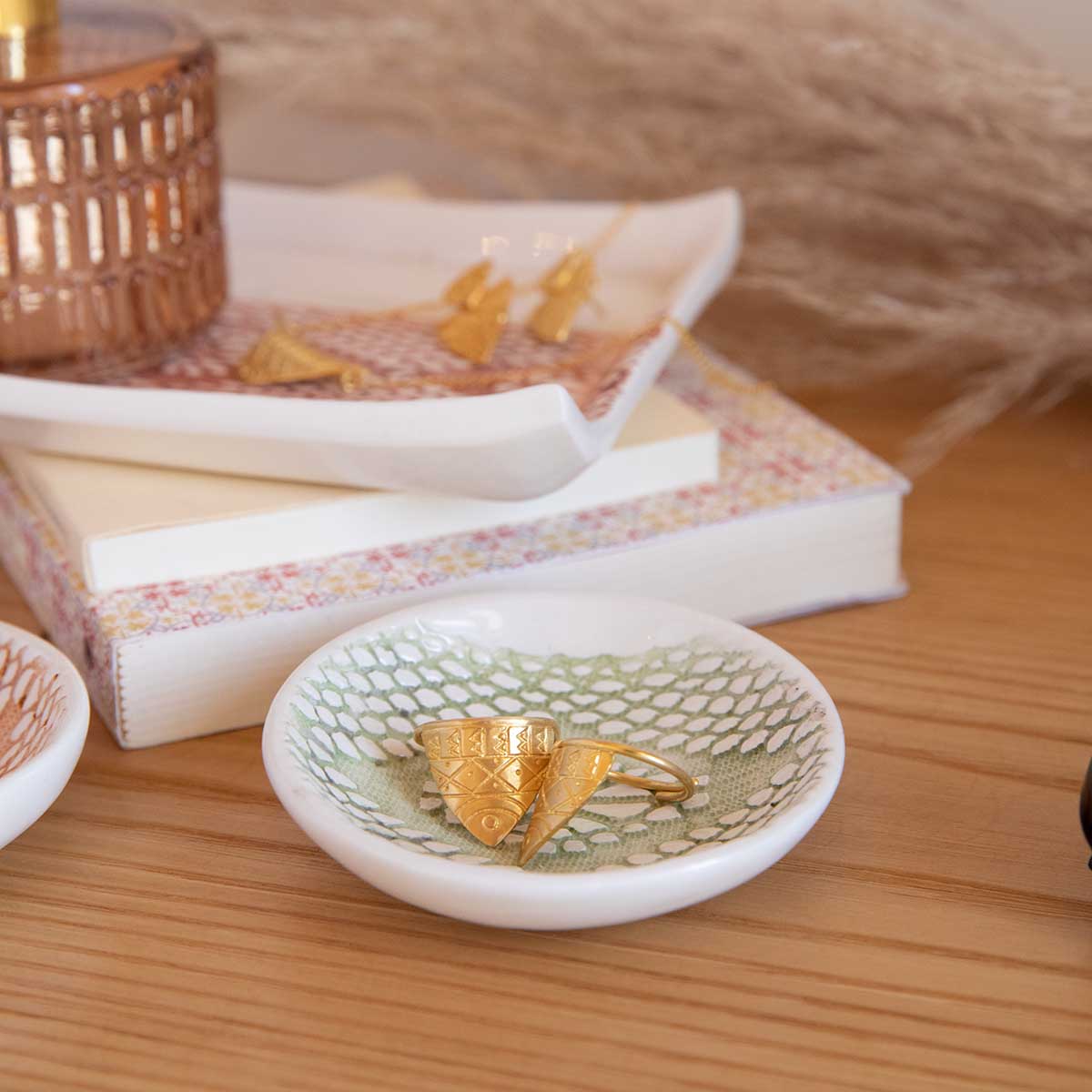 Greece Ceramic Dish - Sage Green