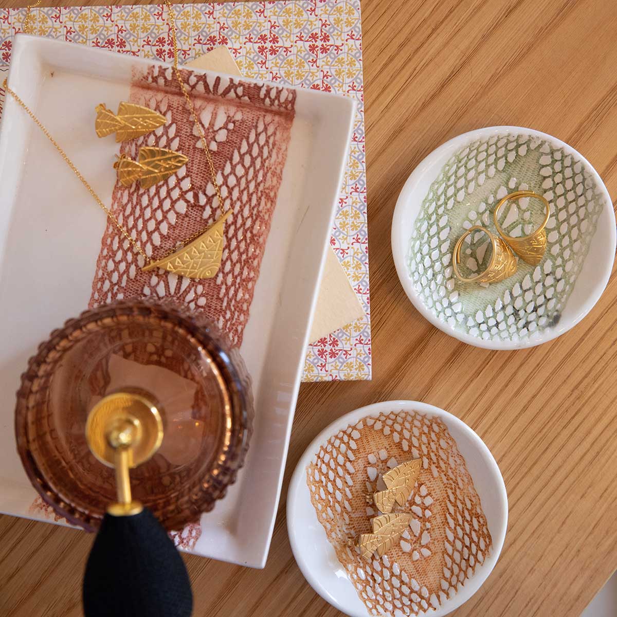 Ceramic Dish - Ochre