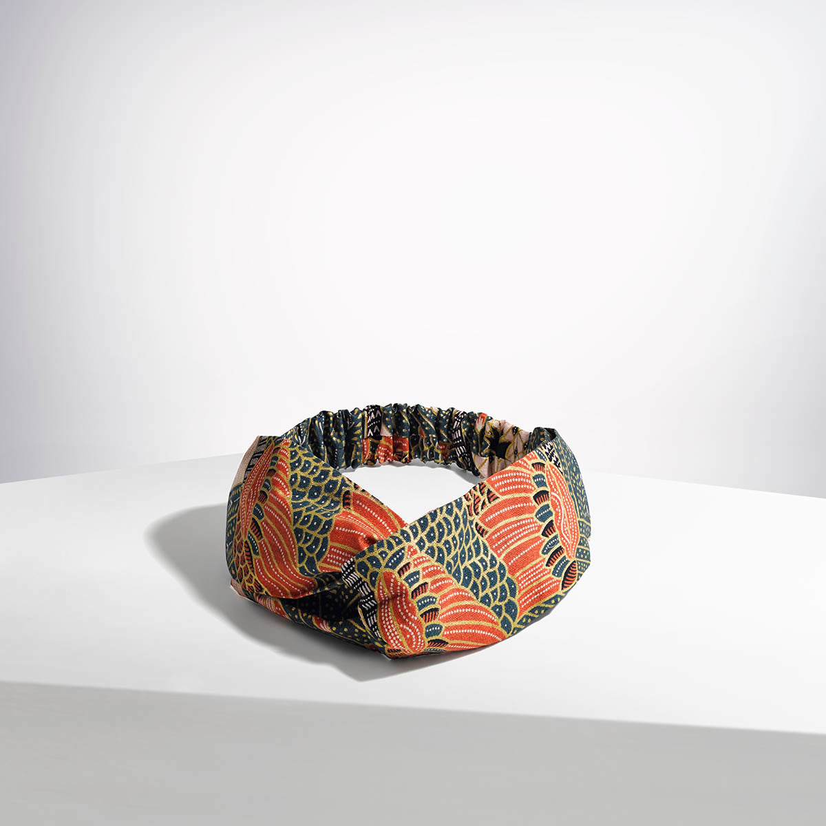 Bali-Printed Knot Hairband