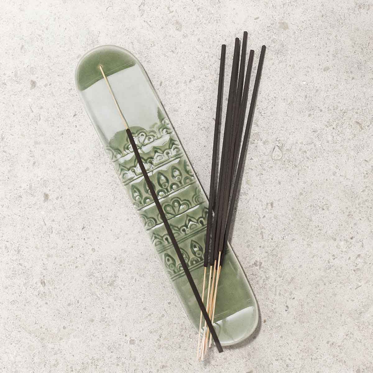 Bali-Ceramic Incense Holder